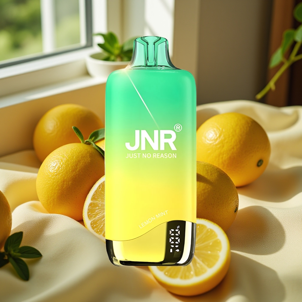 JNR Rainbow 10500 Puffs 18ml Disposable Vape Лимон Мента