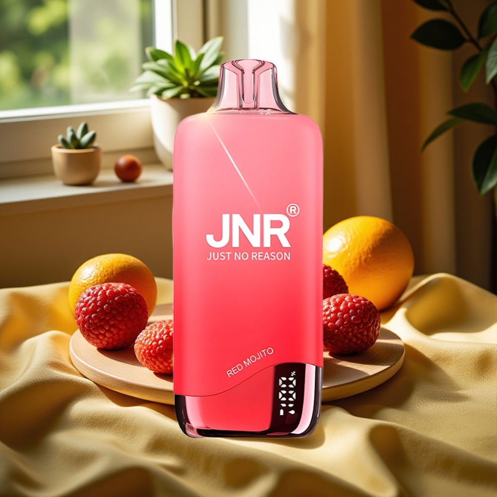JNR Rainbow 10500 Puffs Disposable Vape Червено Мохито 18ml