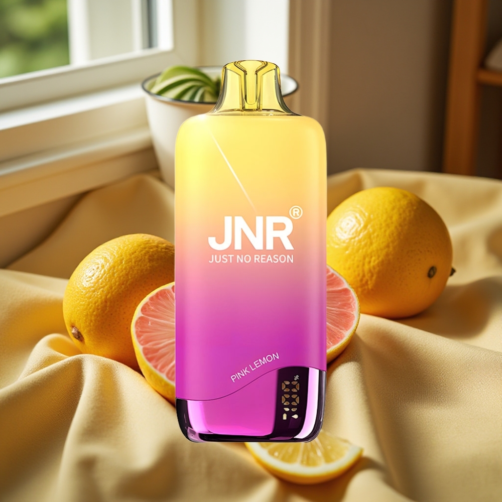 JNR Rainbow 10500 Puffs Disposable Vape 18ml Розов лимон