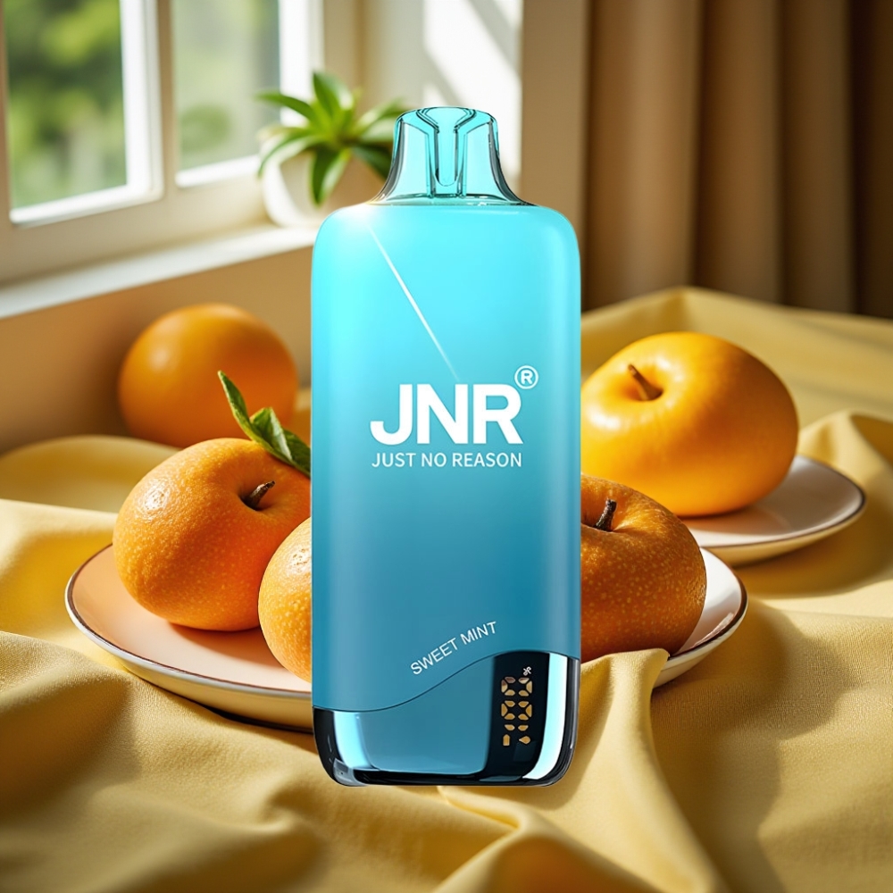 JNR Rainbow 10500 Puffs Disposable Vape Сладка мента 18ml USB-C