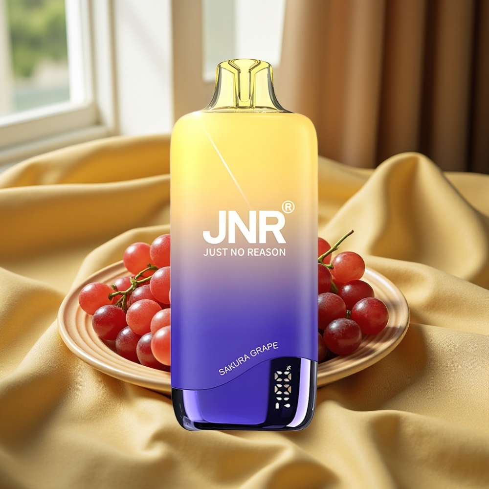 JNR Rainbow 10500 Puffs Disposable Vape Сакура Грозде USB-C