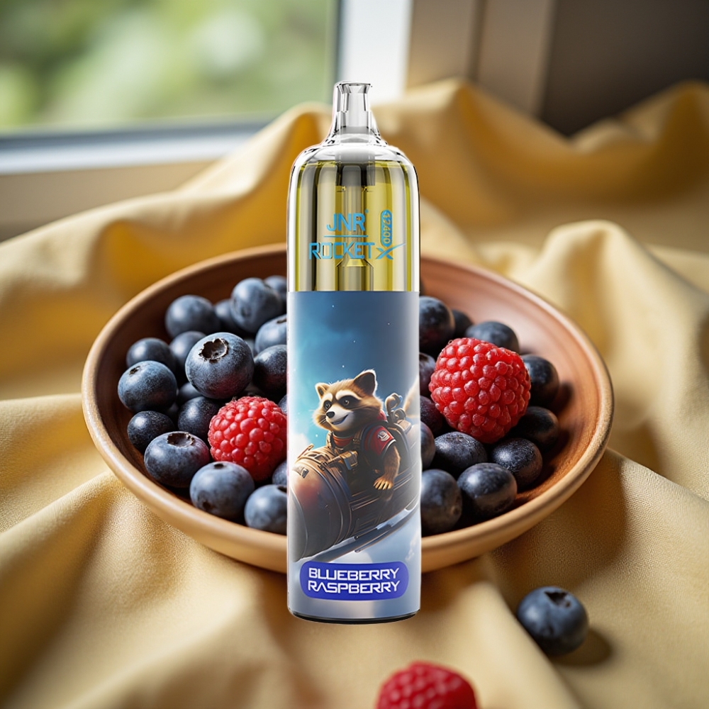 JNR Rocket-X 12400 Puffs Adjustable Airflow Disposable Vape Боровинка Малина