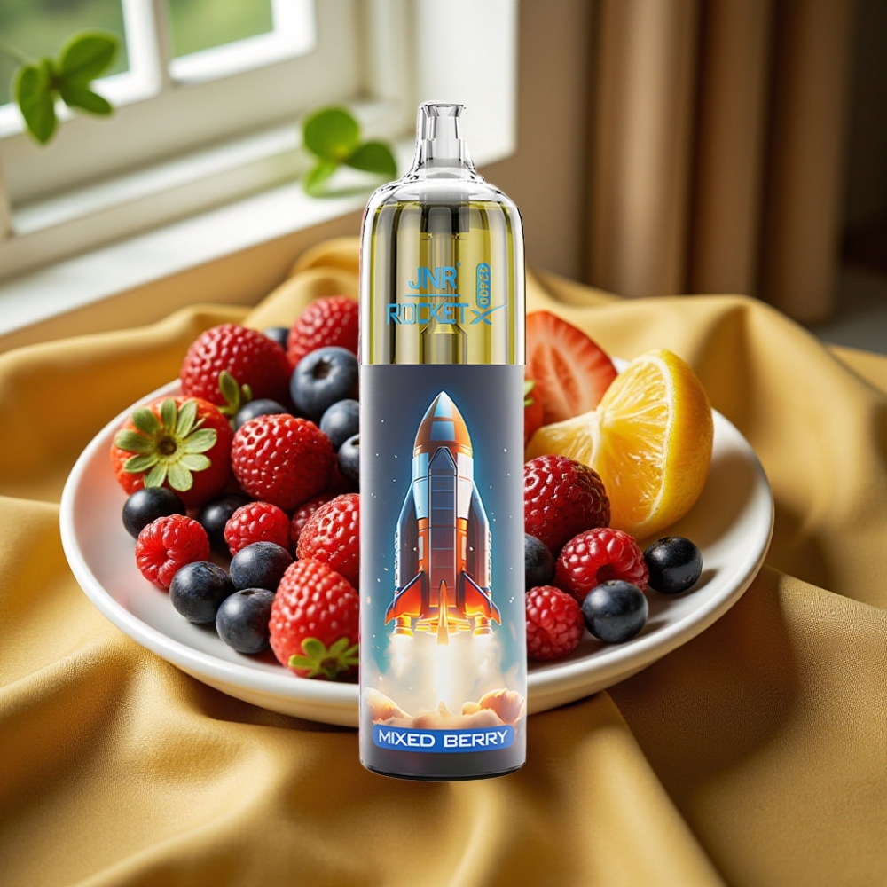 JNR Rocket-X 12400 Puffs Adjustable Airflow Disposable Vape Смесени Ягоди