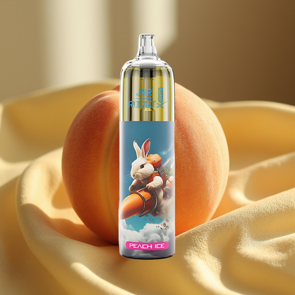 JNR Rocket-X 12400 Puffs Adjustable Airflow Прасковов Лед