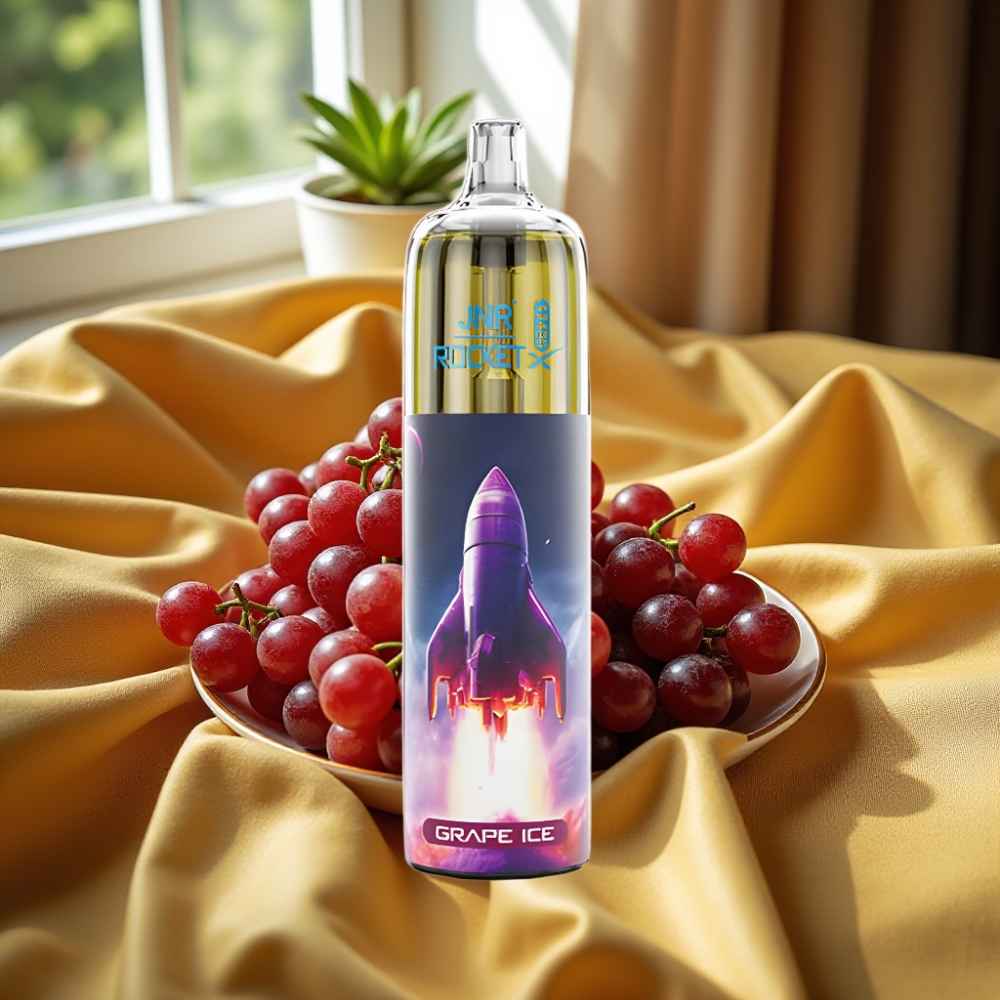 JNR Rocket-X 12400 Puffs Disposable Винен Лед с RGB светлини и Adjustable Airflow