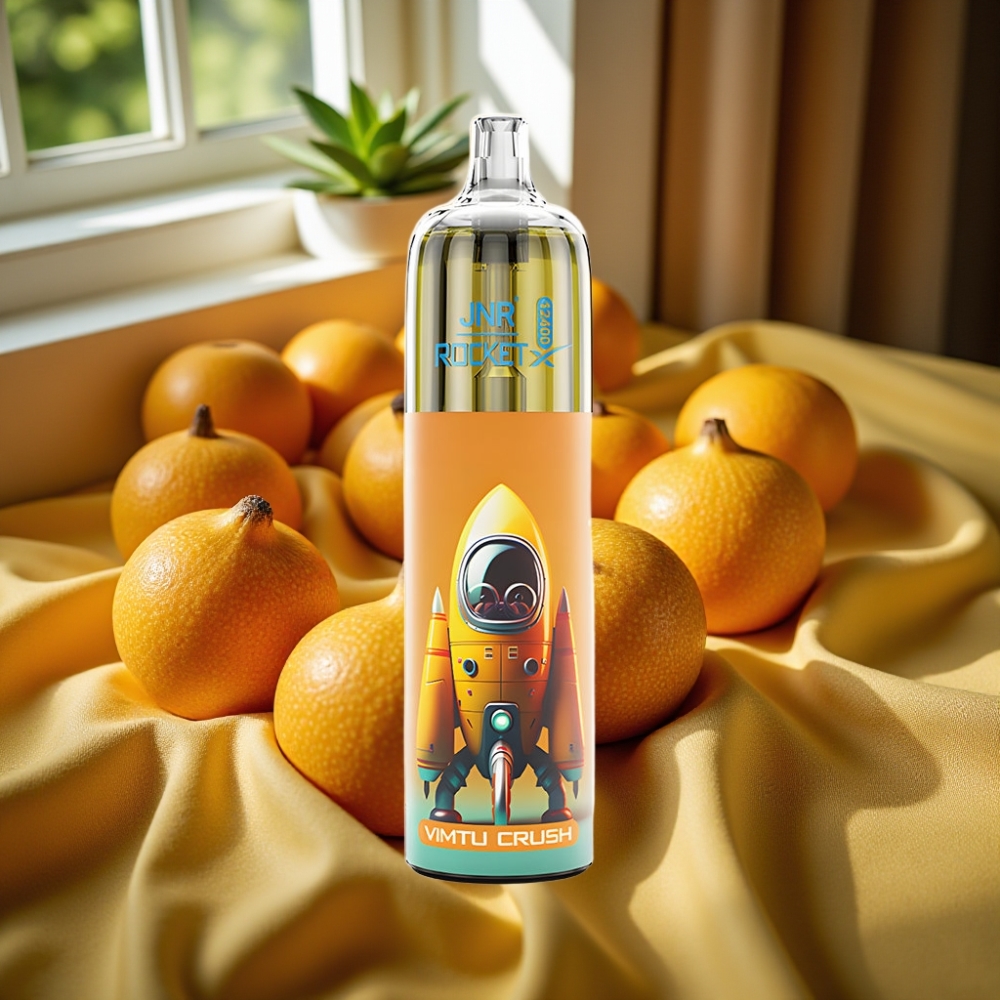 JNR Rocket-X 12400 Puffs Disposable Vape Вимту Кръш с RGB светлини и Adjustable Airflow