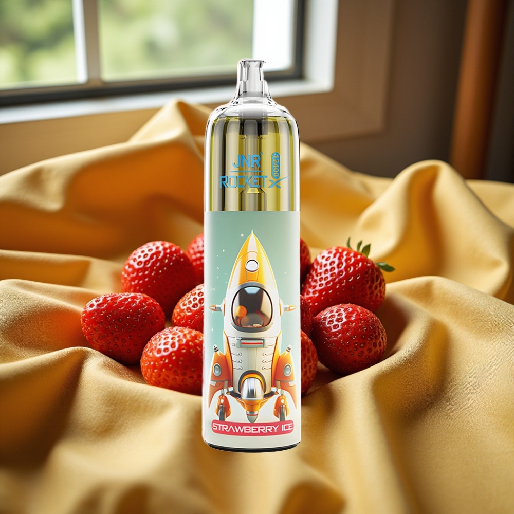 JNR Rocket-X 12400 Puffs RGB Осветление Ягодов Лед Disposable Vape
