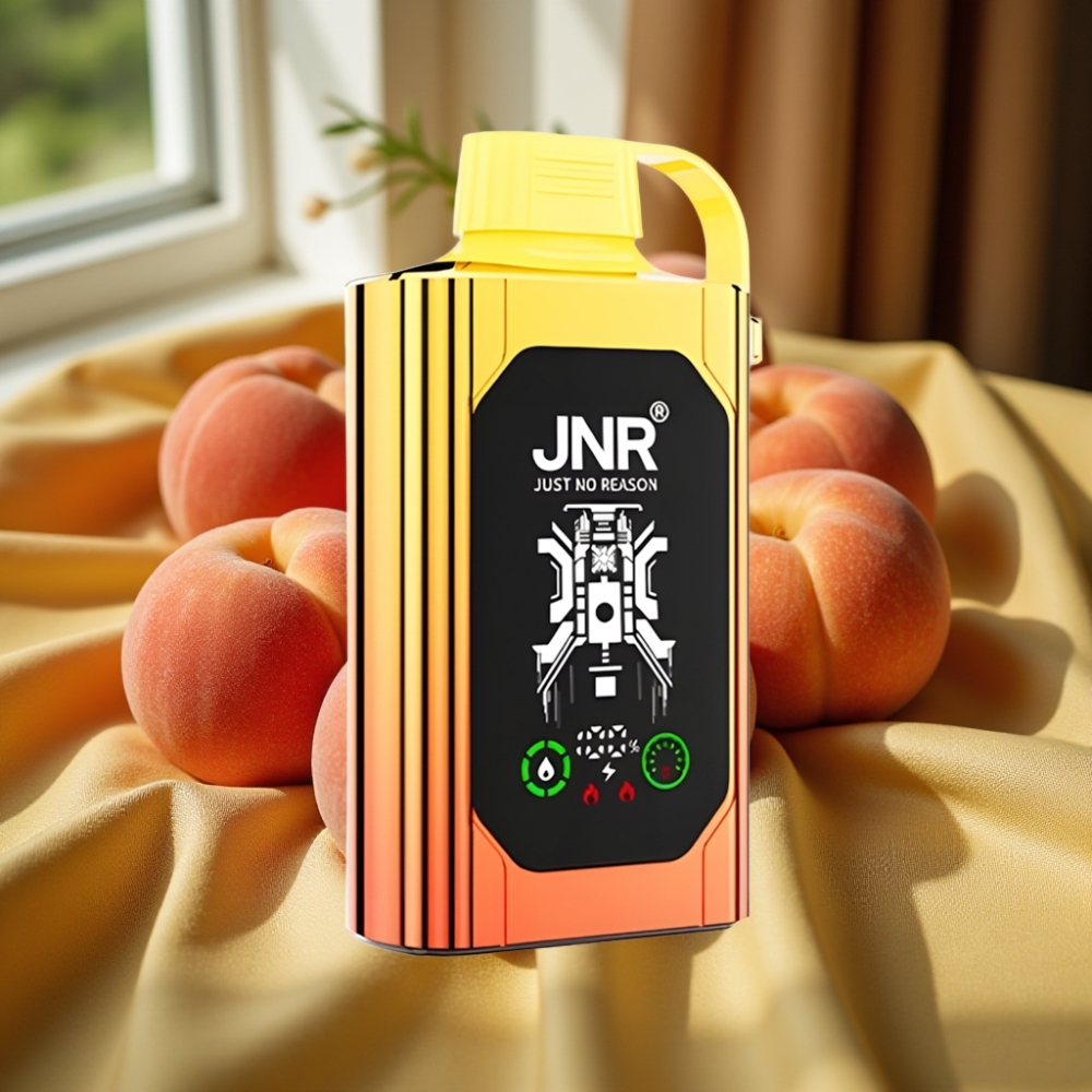 JNR Shisha Hookah Box 20500 Puffs 25ml Dual Mesh Сочни Праскови