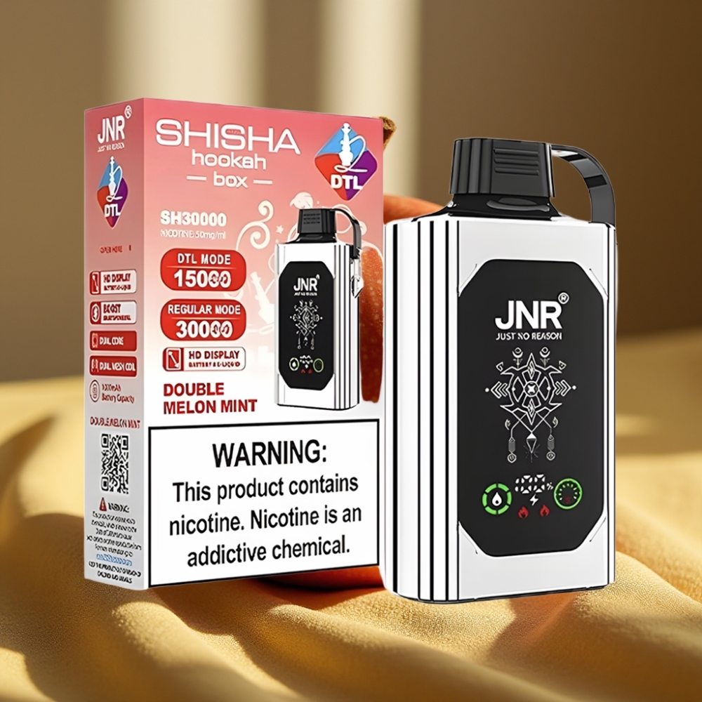 JNR Shisha Hookah Box 20500 Puffs Double Apple 25ml 1000mAh