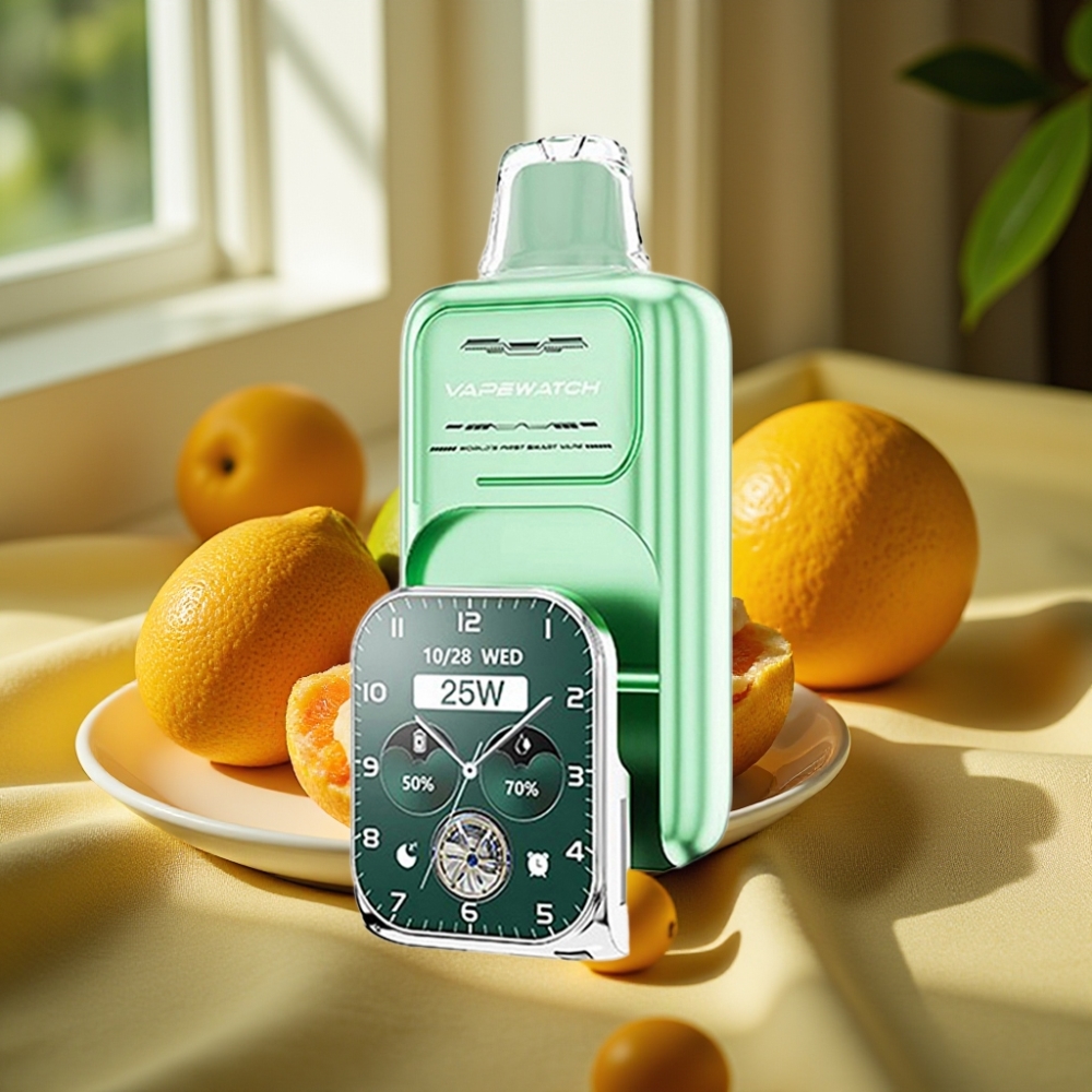 JNR VapeWatch 30000 Пуфове Dual Mesh Coil Маями Мента