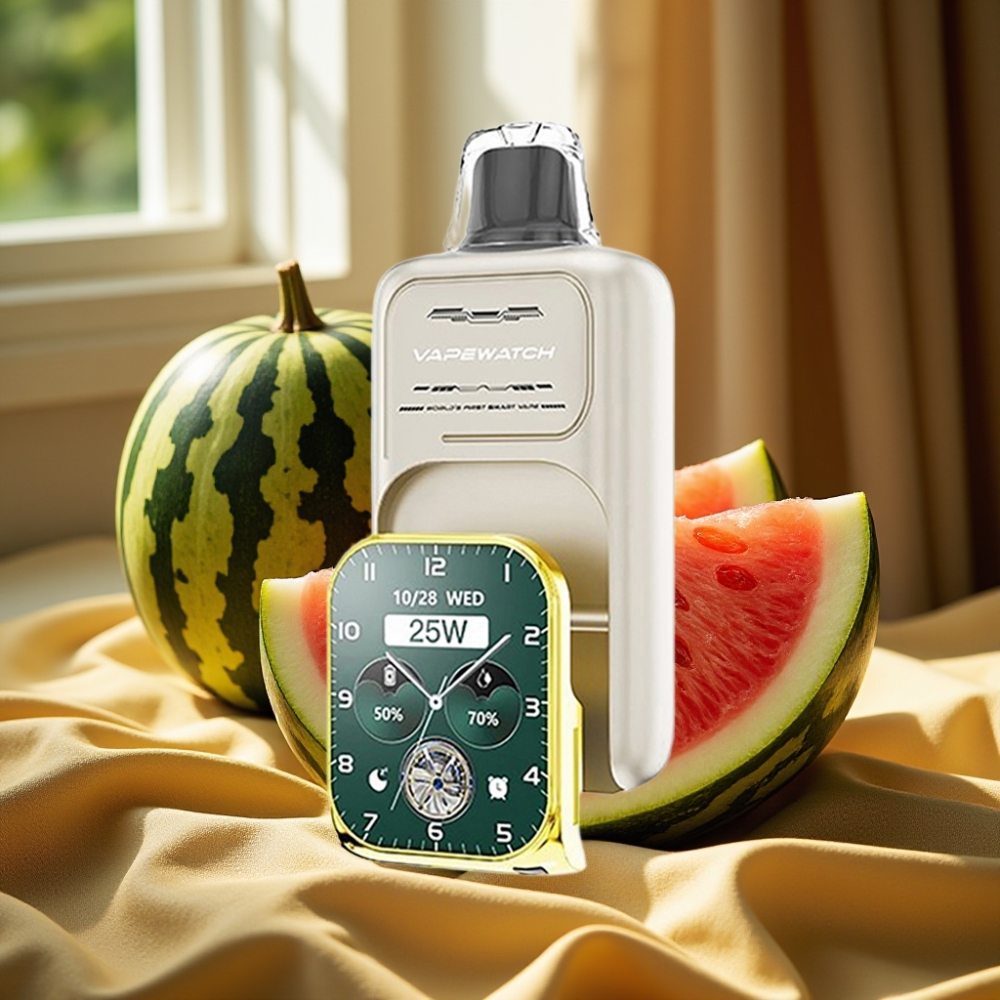 JNR VapeWatch 30000 Puffs 1000mAh Диня Лед Disposable Vape