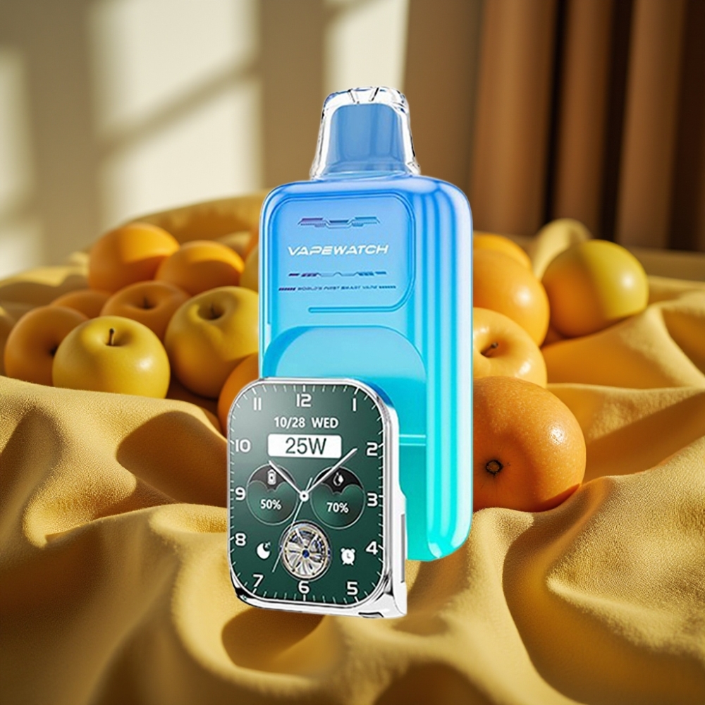 JNR VapeWatch 30000 Puffs Dual Mesh Сметанково Ябълково Леден