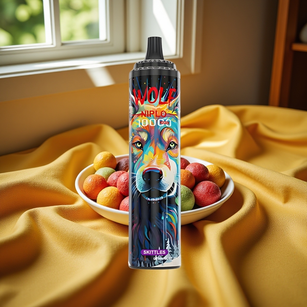 JNR Wolf Niplo 10000 Puffs 20ml Skitri Disposable Vape