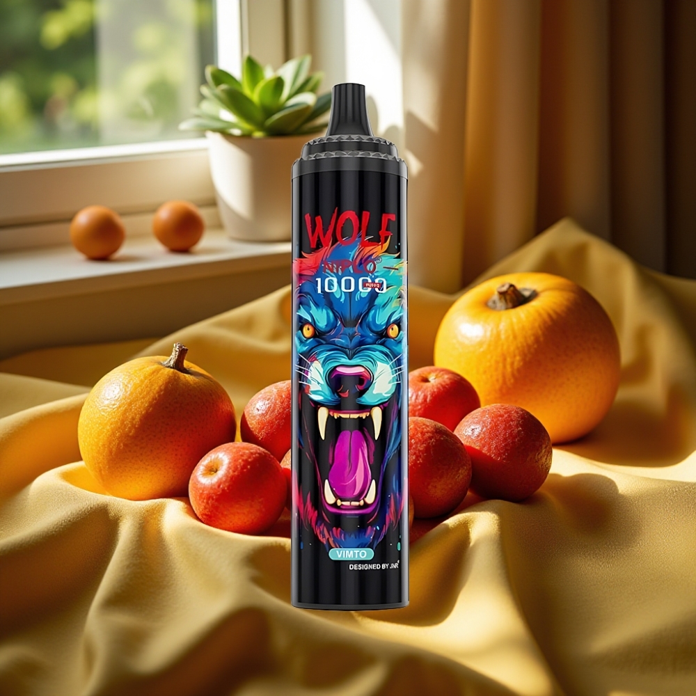 JNR Wolf Niplo 10000 Puffs 20ml Vimto Вимто