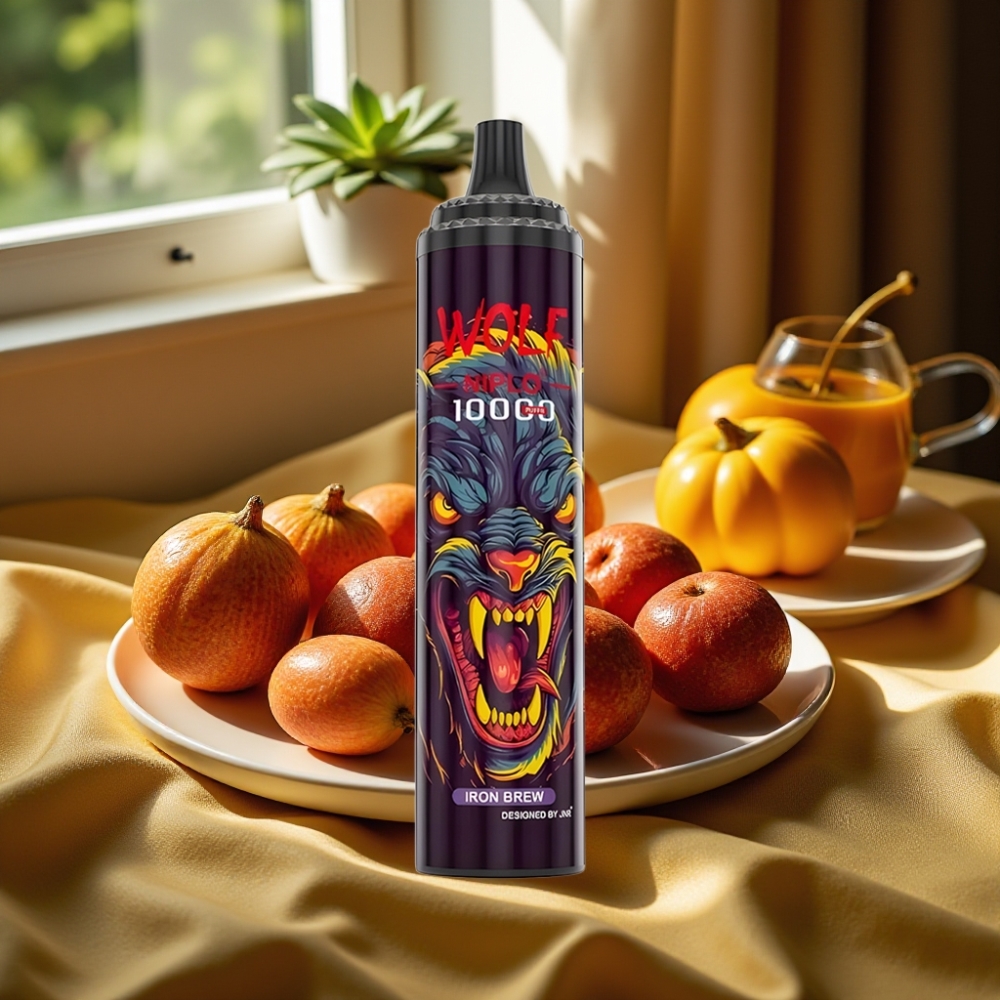 JNR Wolf Niplo 10000 Puffs Disposable Vape Желязо Бира 20ml 650mAh