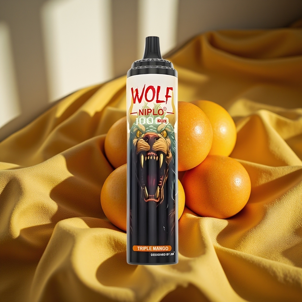 JNR Wolf Niplo 10000 Puffs Triple Манго 20ml 650mAh
