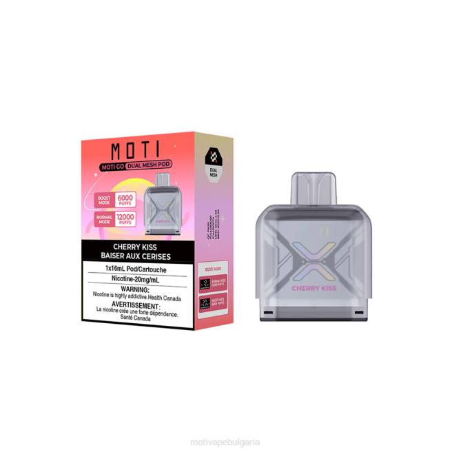 MOTI Vape Near Me - MOTI Go Pro капсула за еднократна употреба черешова целувка 0P8R96