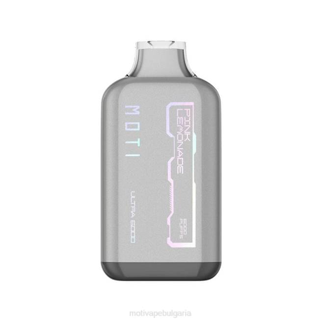MOTI Vape Bulgaria - MOTI Ultra вейп за еднократна употреба (5%, 6000 впръсквания) розова лимонада 0P8R37